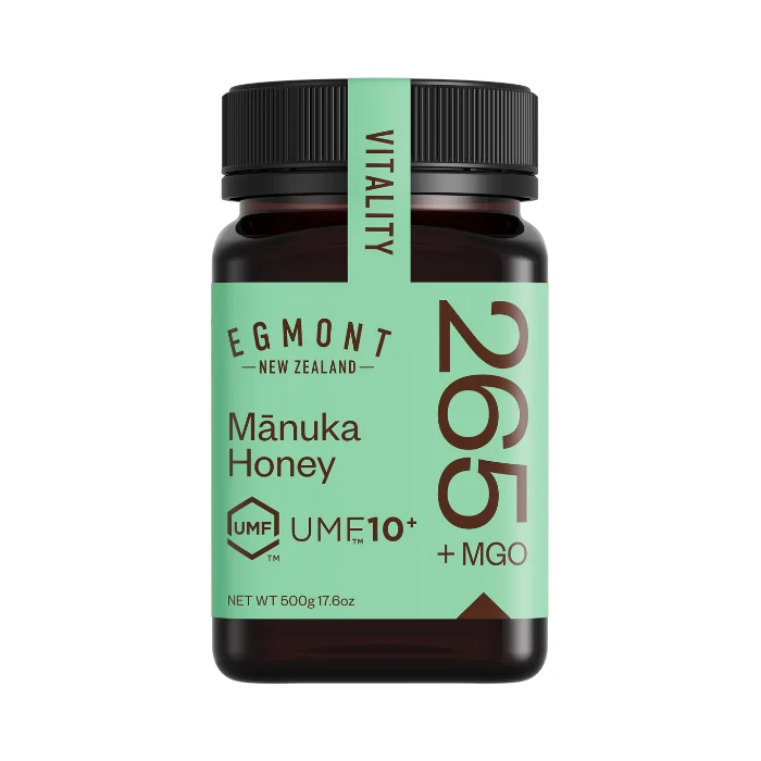 Egmont Honey Monofloral Manuka Honey 10+ UMF 265+ MGO - 500g