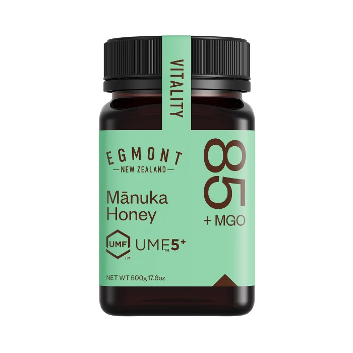 Egmont Honey Monofloral Manuka Honey 5+ UMF 85+MGO - 500g