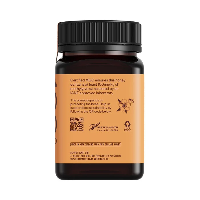 Egmont Honey Multifloral Manuka Honey 100+MGO - 500g