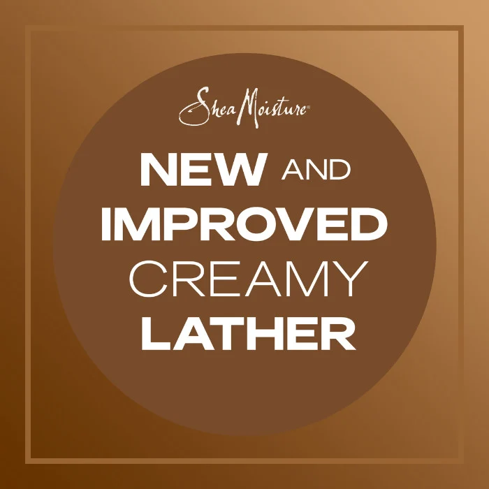 Shea Moisture Raw Shea Butter Deep Moisturizing Shampoo Sulphate-Free Cleanser for Dry and Transitioning Hair - 384ml
