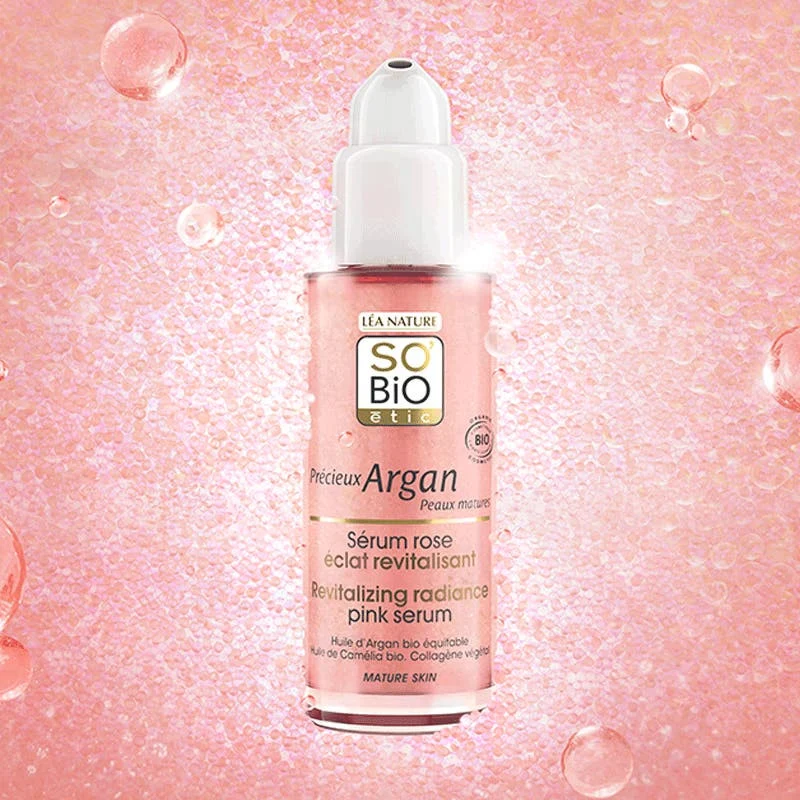 So Bio Etic Organic Argan Revitalizing Pink Serum 30ml