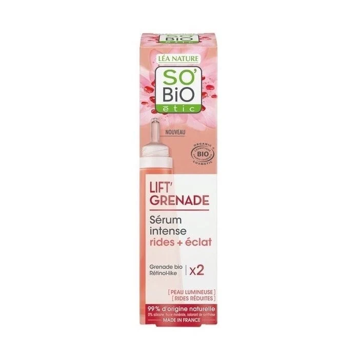 So Bio Etic Organic Lift Smooth + Glow Intense Serum 30ml