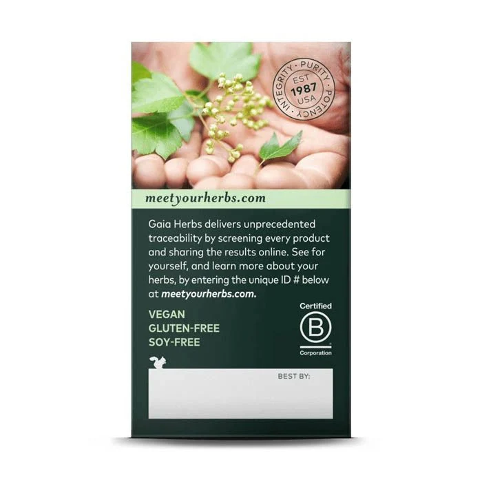 Gaia Herbs Hair Skin & Nail Support - 60 Capsules