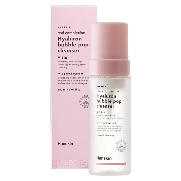 Hanskin Hyaluron Bubble Pop Cleanser 150ml