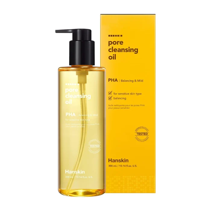 Hanskin Pore Cleansing Oil PHA Balancing & Mild 300ml