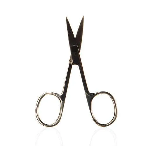 Straight Blade Silver Scissors