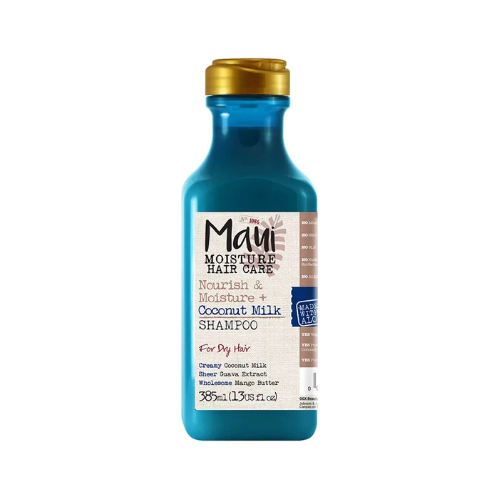 Maui Moisture Nourish & Moist Coconut Milk Shampoo 13 oz