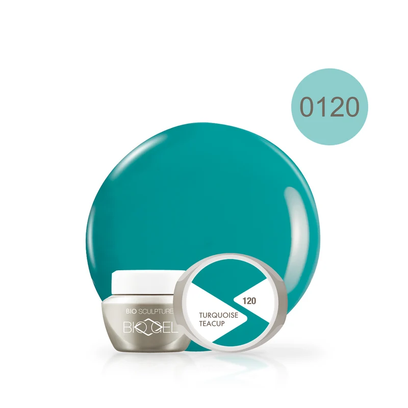 0120 Turquoise Teacup - BIOGEL