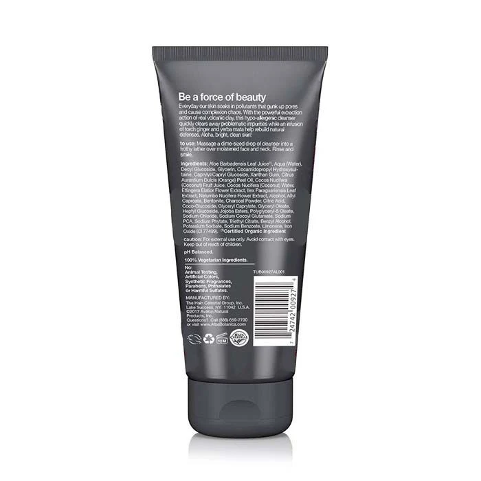Alba Anti-Pollution Volcanic Clay Cleanser 6 Oz