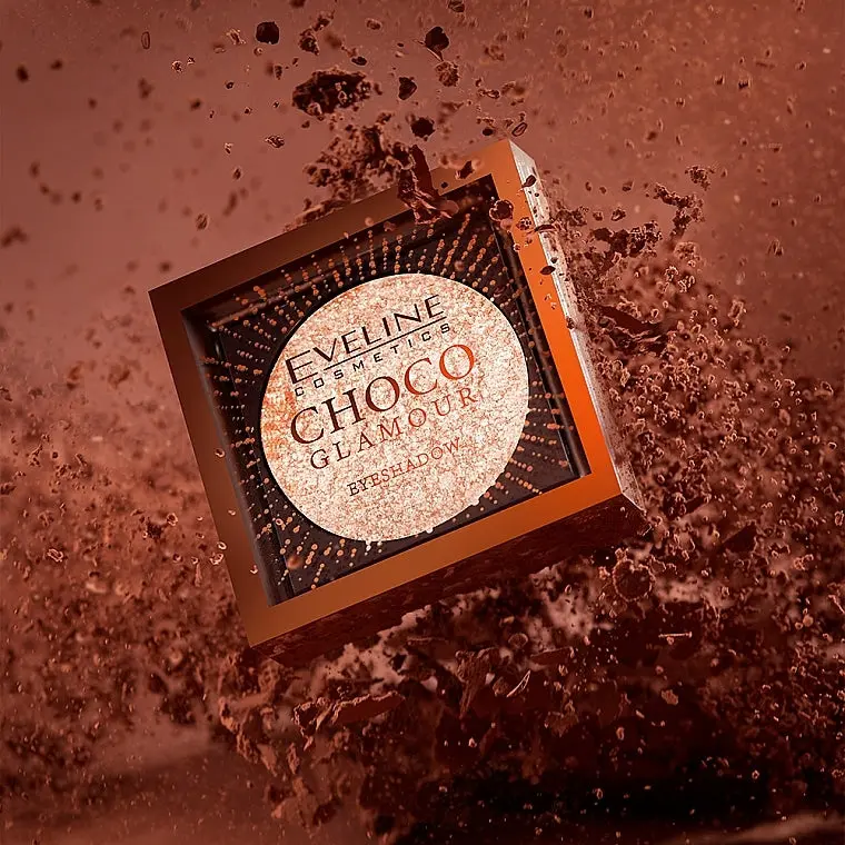 Eveline Cosmetics Choco Glamour Eyeshadow (01 Moon Sparkle)