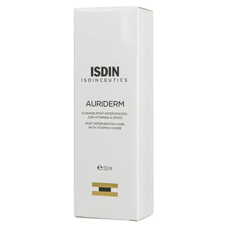 Isdin Auriderm Post Procedure Face Cream For Bruises And Redness 50ml