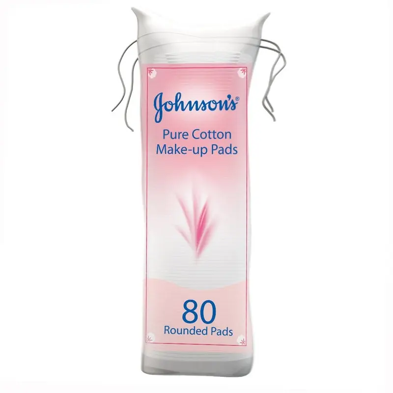 Johnson's Cotton Make-up Pads, Pack of 80's