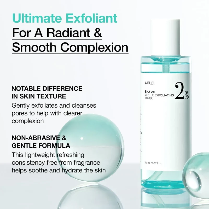 Anua BHA 2% Gentle Exfoliating Face Toner 150ml
