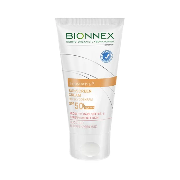 Bionnex Preventiva Sunscreen (SPF 50+) Cream, Dark Spot and Hyperpigmentation Protection - 50ml