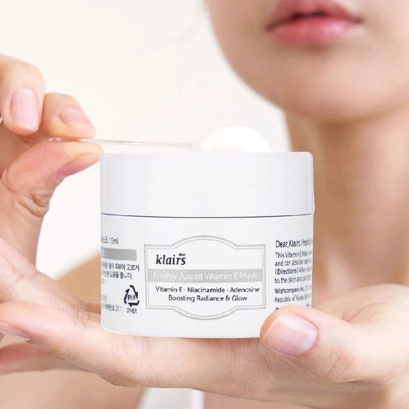 Dear Klairs Freshly Juiced Vitamin E Radiance Booster Face Mask 15ml