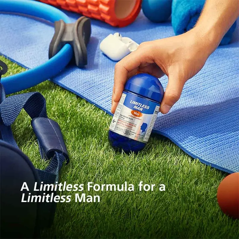 Eva Pharma Limitless Man Max Multivitamin & Minerals for Men – 30 Tablets