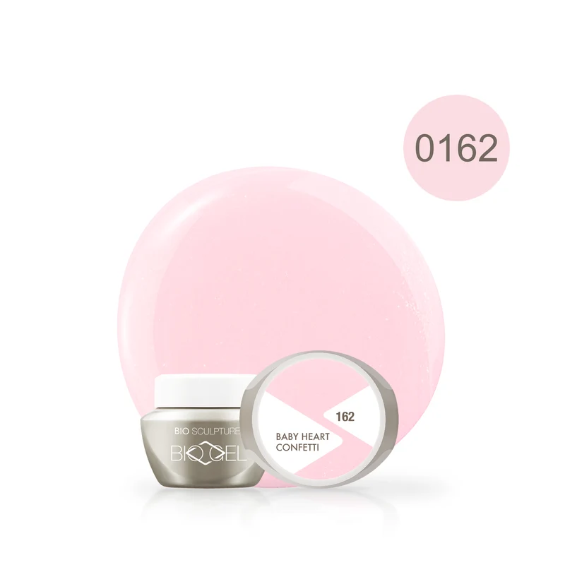 0162 Baby Heart Confetti - BIOGEL