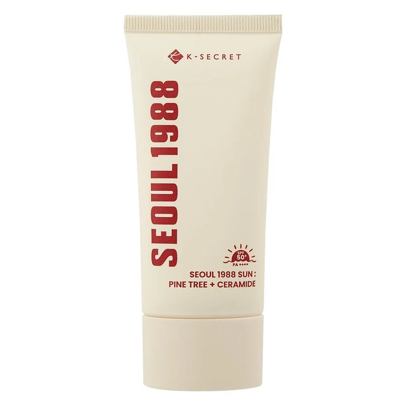 K-Secret Seoul 1988 With Pine Tree + Ceramide SPF50+ & PA++++ Sunscreen 50ml