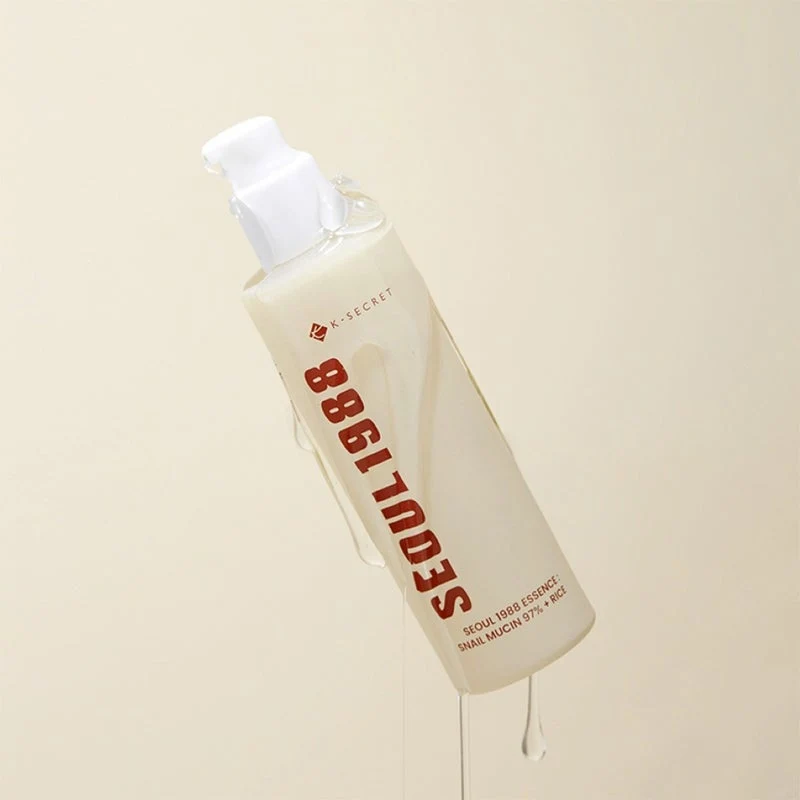 K-Secret Seoul 1988 Essence With Snail Mucin 97% + Rice For Intense Hydration 100ml