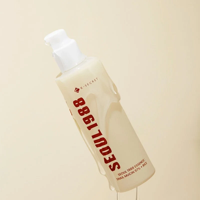 K-Secret Seoul 1988 Essence With Snail Mucin 97% + Rice For Intense Hydration 100ml