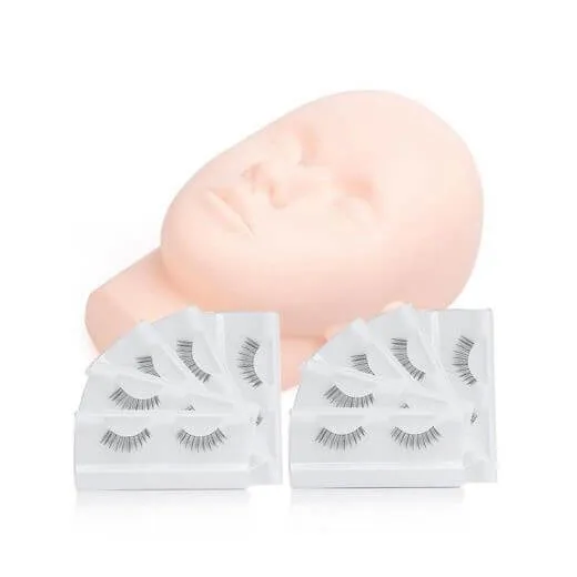 Wimpern zum Üben an Heidi (verschiedene Wimpern)