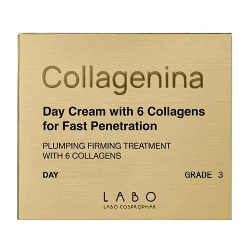 Labo Collagenina Grade 3 Day Cream, Plumping & Firming Treatment With 6 Collagens 50ml