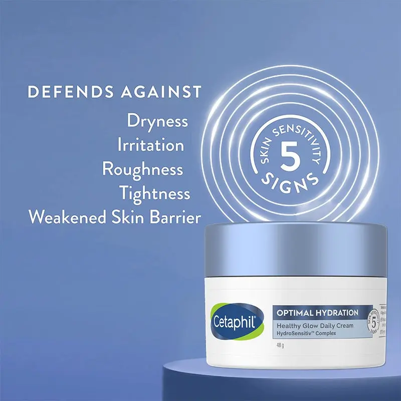Cetaphil Optimal Hydration Healthy Glow Daily Moisturizing Cream 48g