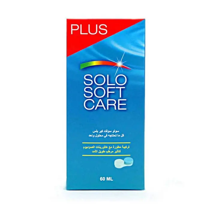 Solo Soft Care Plus Lens Solution 60 ml