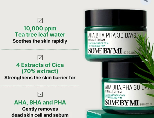 Some By Mi AHA BHA PHA 30 Days Miracle Cream 60g