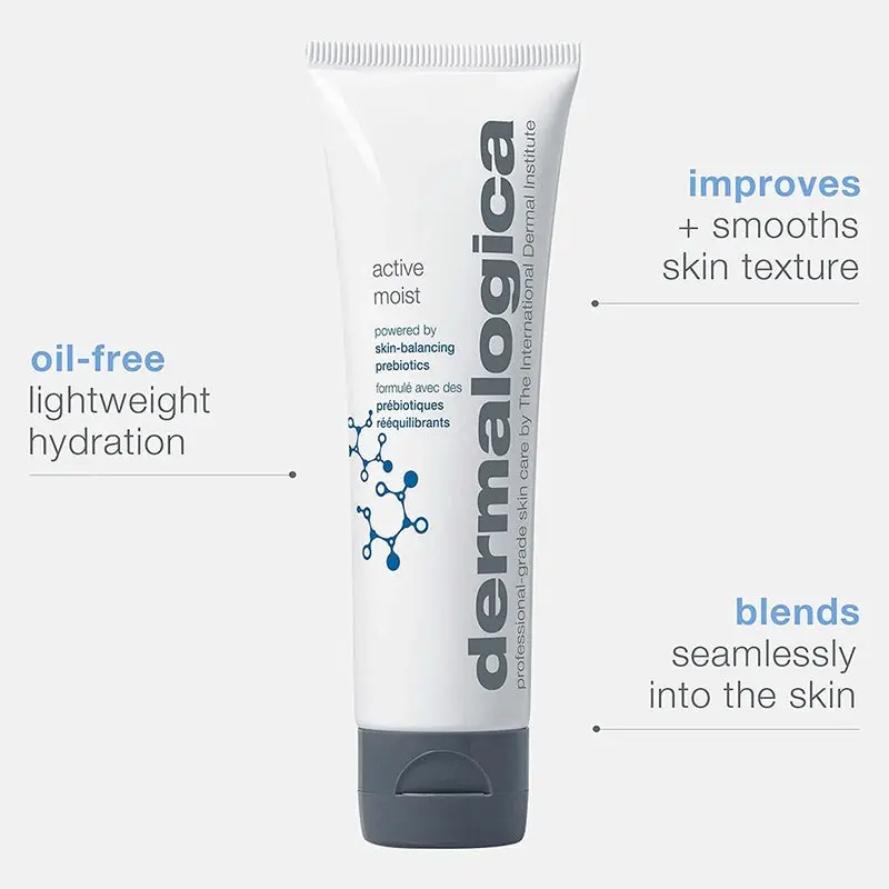Dermalogica Active Moist Oil Free Moisturizer With Prebiotics 50ml