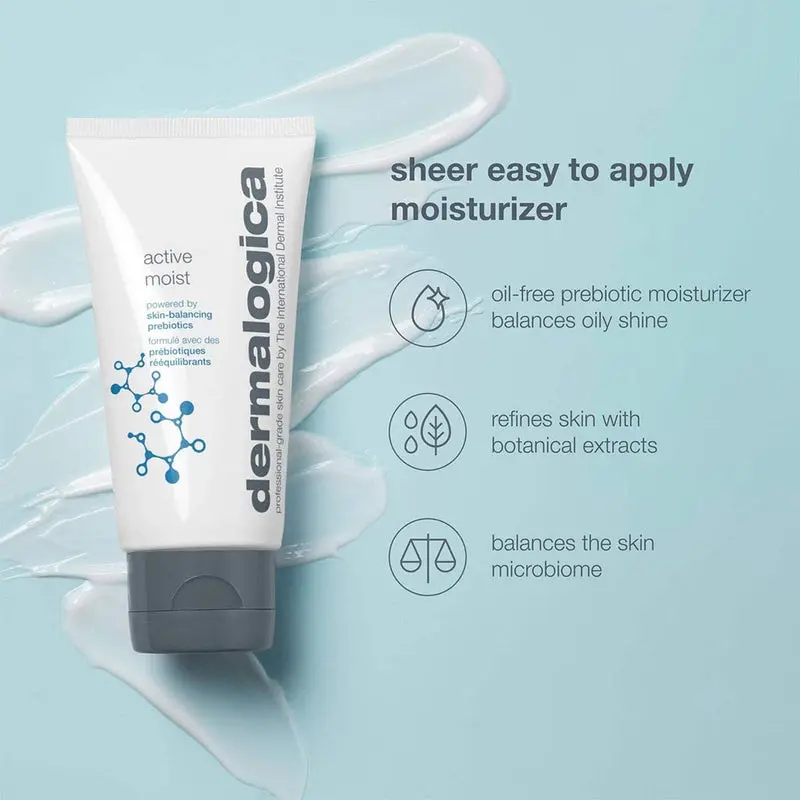 Dermalogica Active Moist Oil Free Moisturizer With Prebiotics 50ml