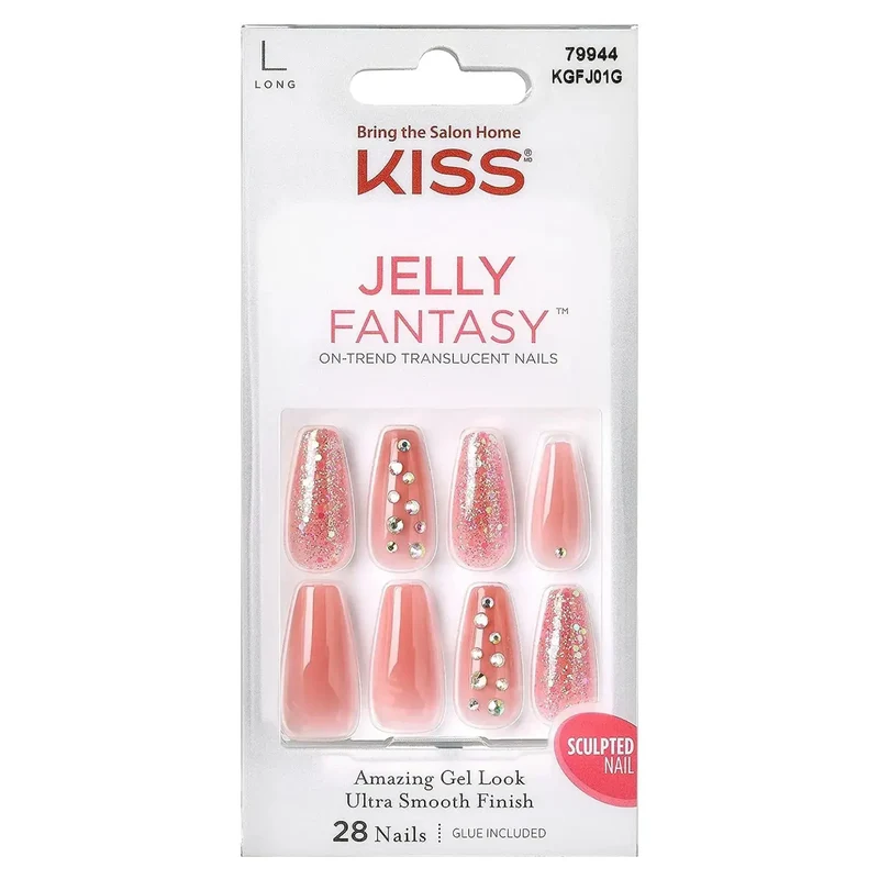 Kiss Gel Fantasy Jelly Nails KGFJ01C