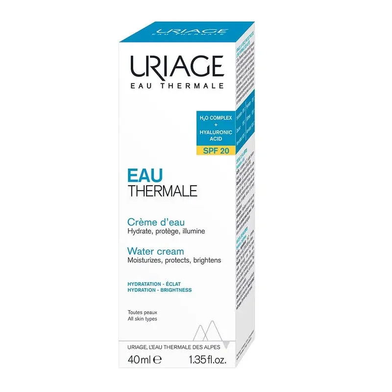 Uriage Eau Thermale SPF20 Light Water Cream 40ml – All Skin Types