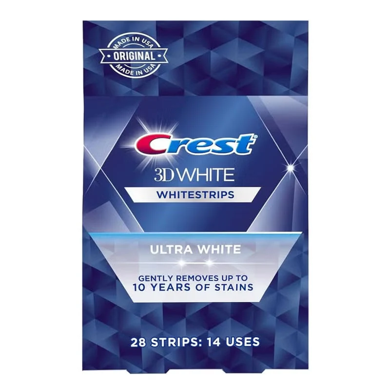 Crest 3D Ultra White Dental Whitening Strips - Pack of 28