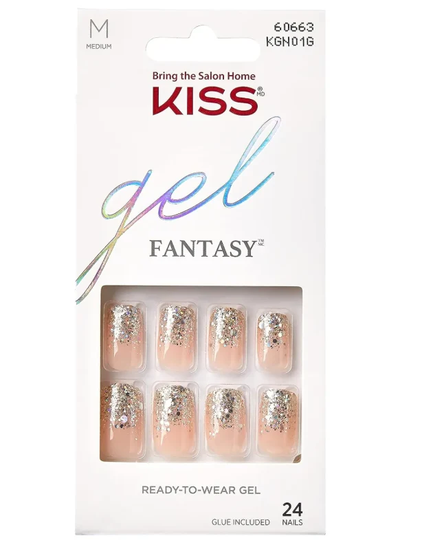 Kissgel Fantasy Medium Length Nails 24's