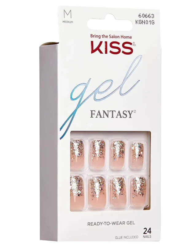Kissgel Fantasy Medium Length Nails 24's