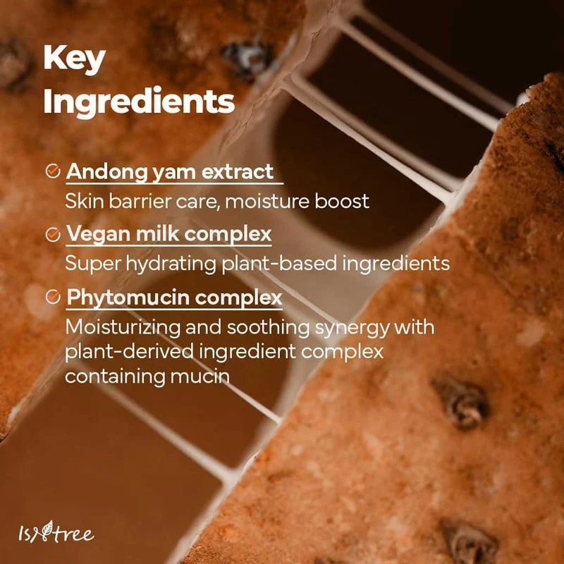 Isntree Yam Root Vegan Milk Cleanser 220ml