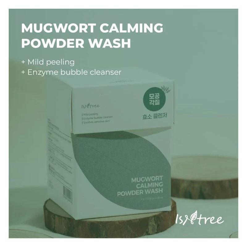 Isntree Mugwort Calming Powder Wash 25g, Pack of 25's