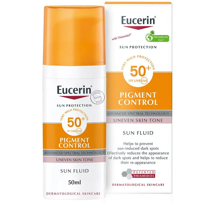 Eucerin Sun Pigment Control Sunscreen SPF50+ Sun Fluid For Uneven Skin Tone 50ml