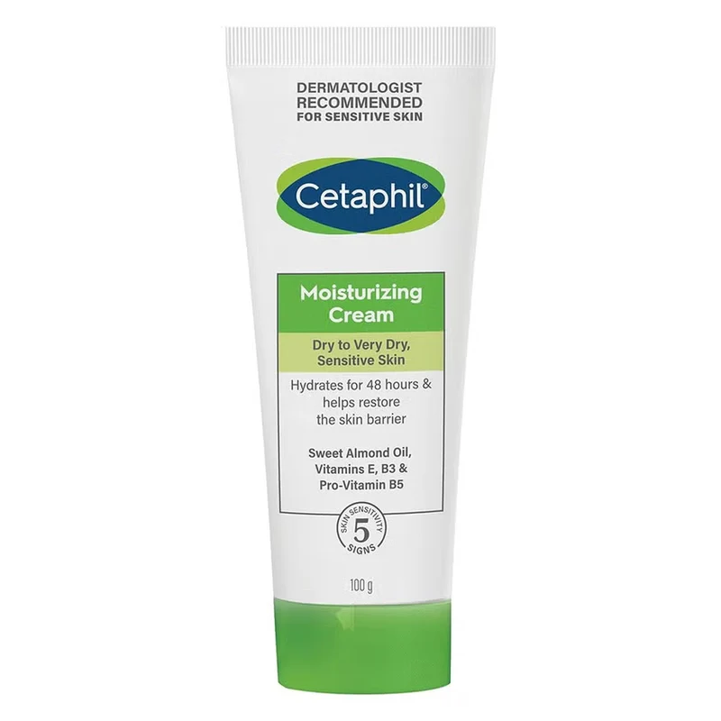 Cetaphil Moisturizing Cream Face & Body – Dry to Very Dry Sensitive Skin 100g