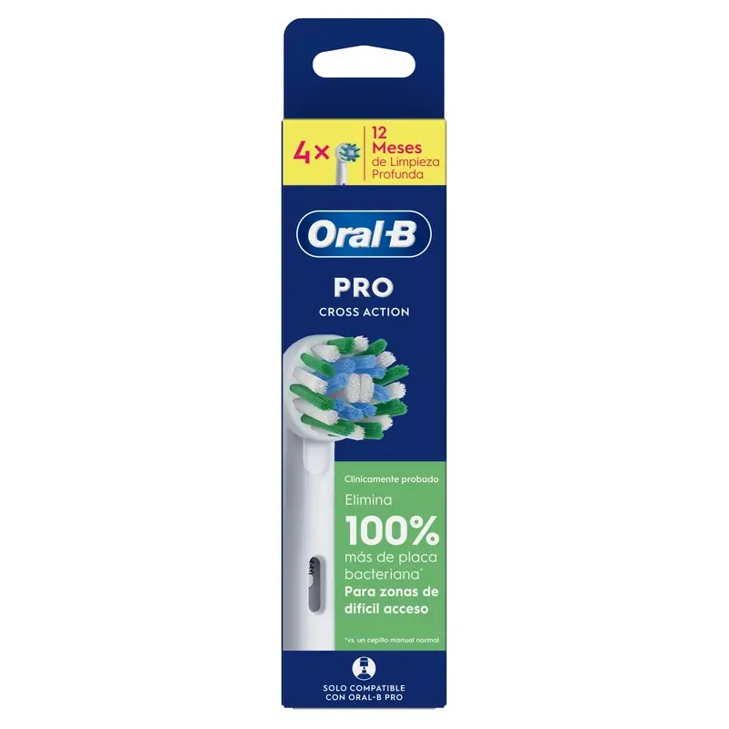 Oral-B Braun Cross Action Refill, 4 pcs.