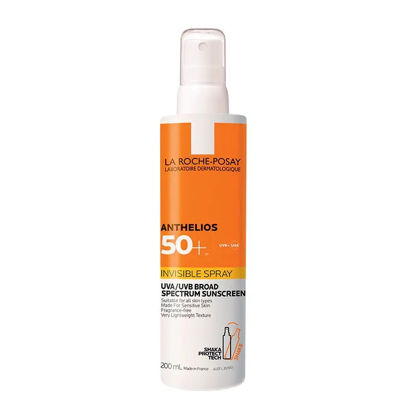 La Roche-Posay Anthelios SPF50+ Invisible Sunscreen Body Spray 200ml