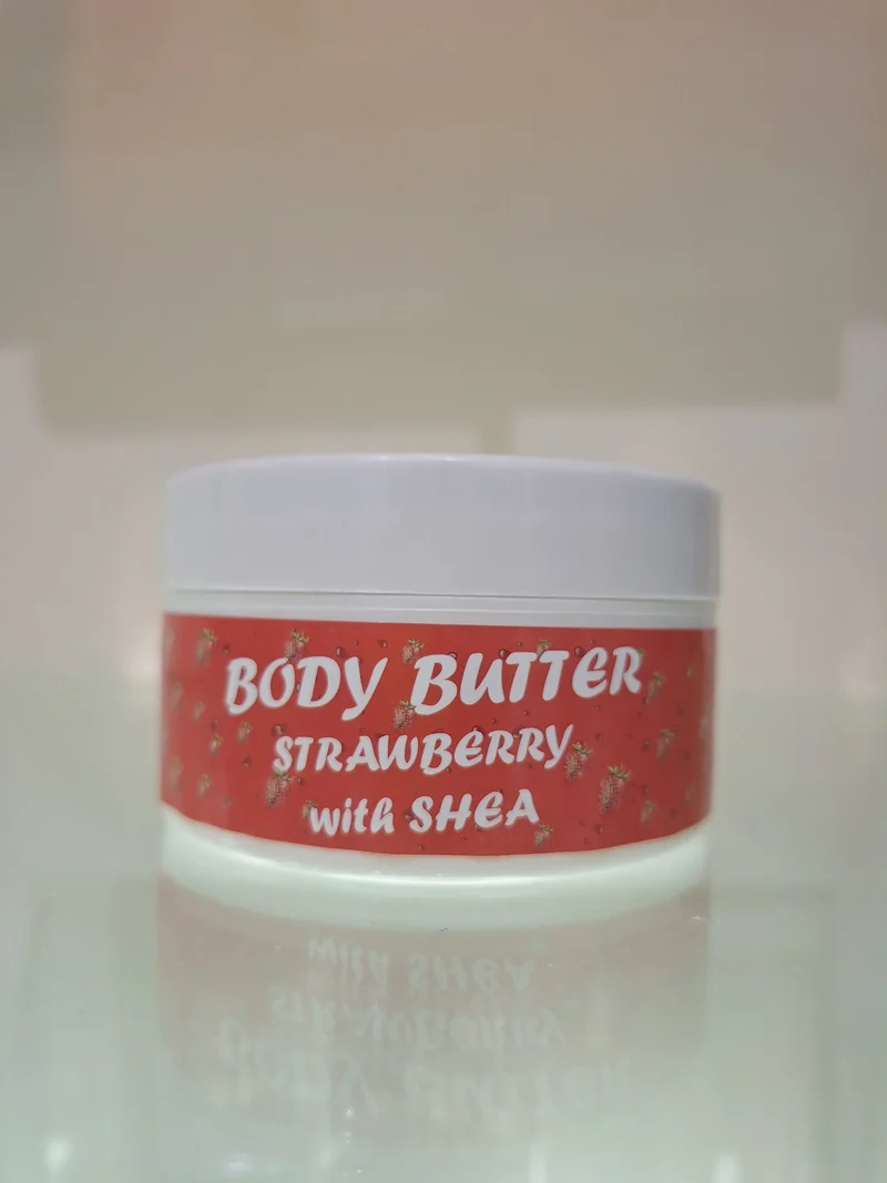 Searene Dusky Body Butter – Strawberry with Shea Butter 250g | Deep Hydration