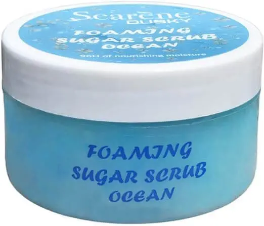 Searene Dusky Foaming Sugar Scrub – Ocean 250g | Exfoliate & Hydrate