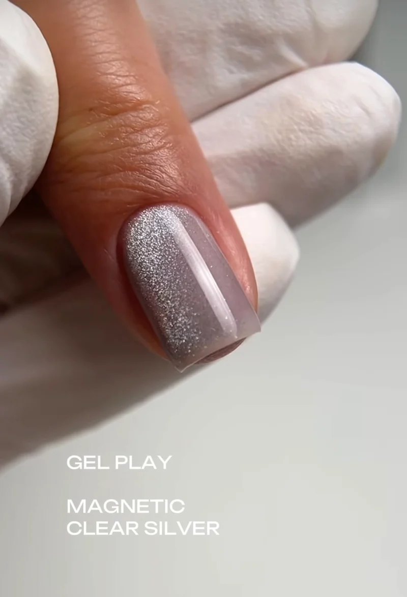 Gel Play® Magnetic Gel Clear Silver