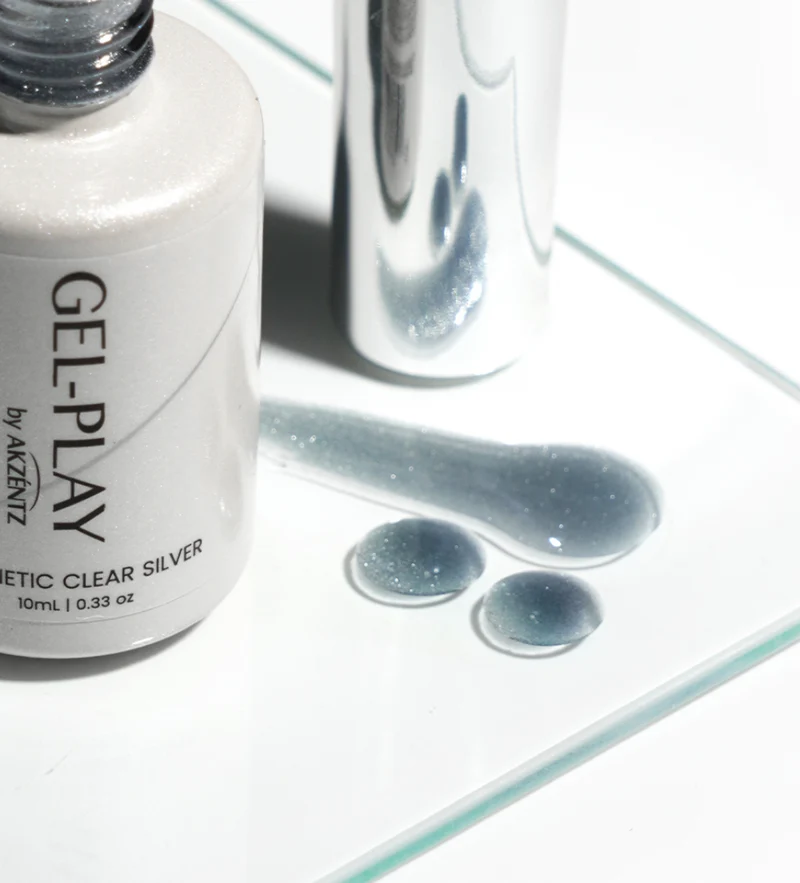Gel Play® Magnetic Gel Clear Silver