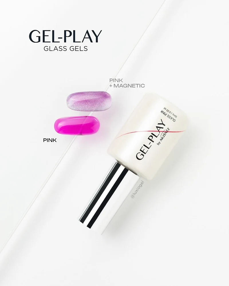 Gel Play® Glass Gel Pink