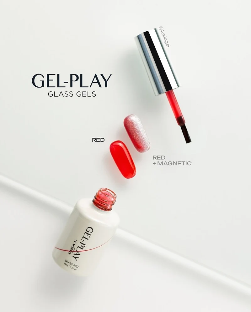 Gel Play® Glass Gel Red