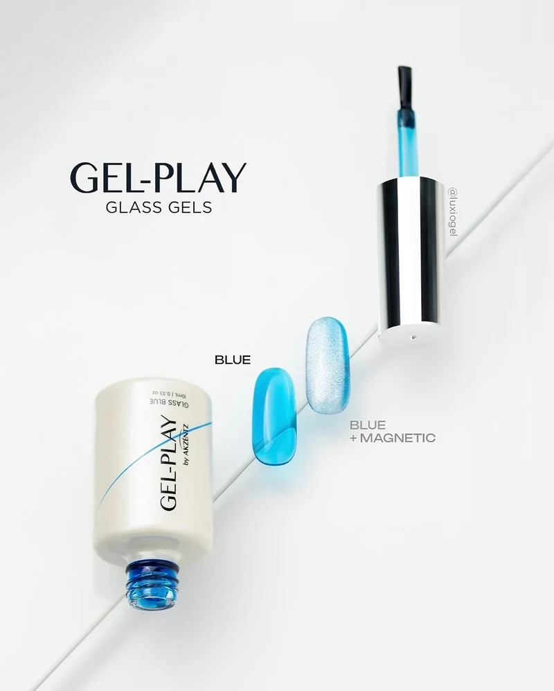Gel Play® Glass Gel Blue
