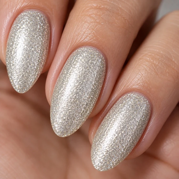 3in1 UV Gellack 90025 – Glitter Silber